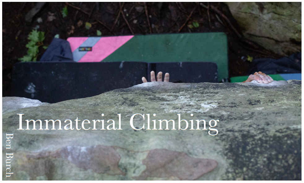 Immaterial Climbing: A Queer Climbing Photography Zine